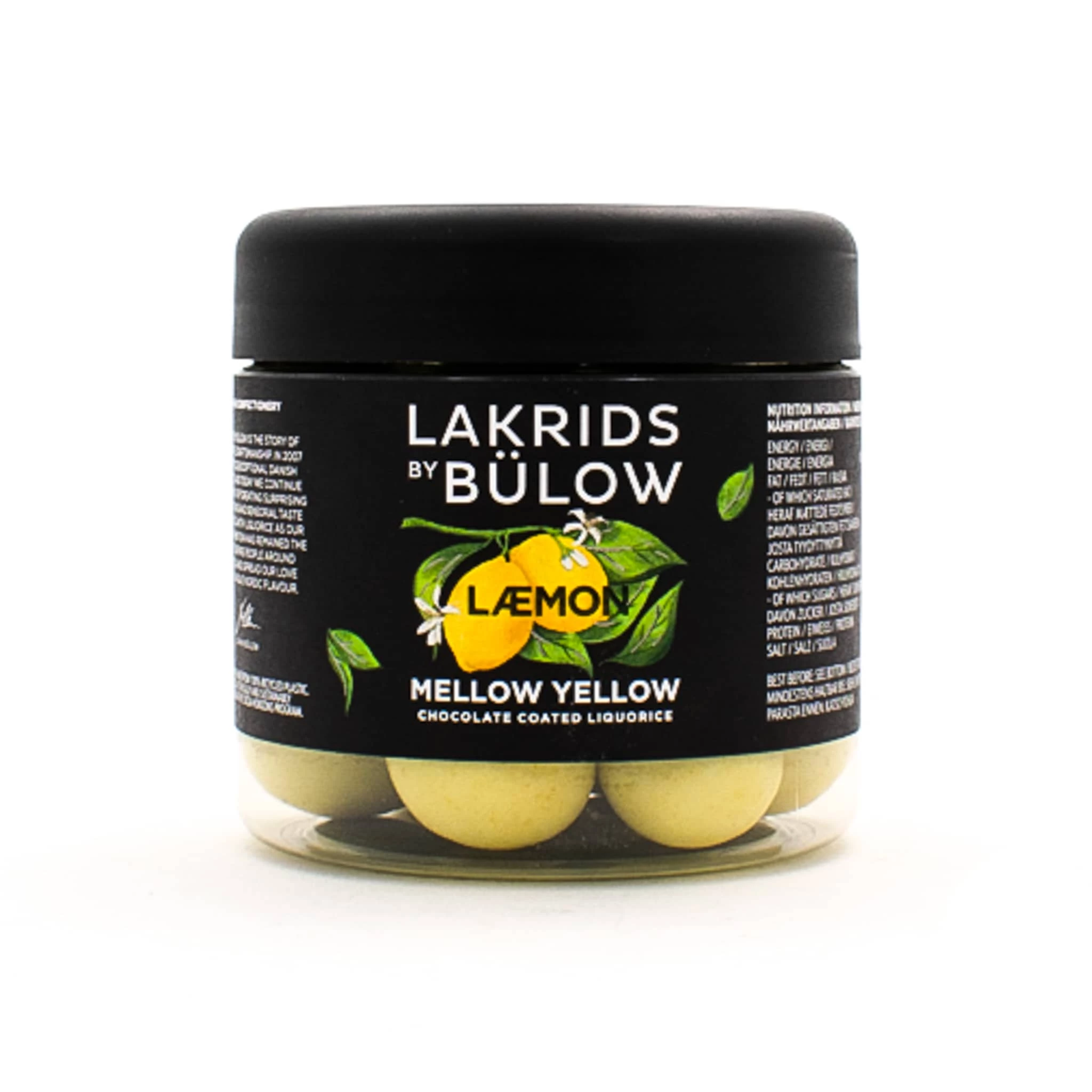Lakrids Baerries - Læmon Mellow Yellow Liquorice 125g 3 Lakrids Baerries - Læmon Mellow Yellow Liquorice 125g