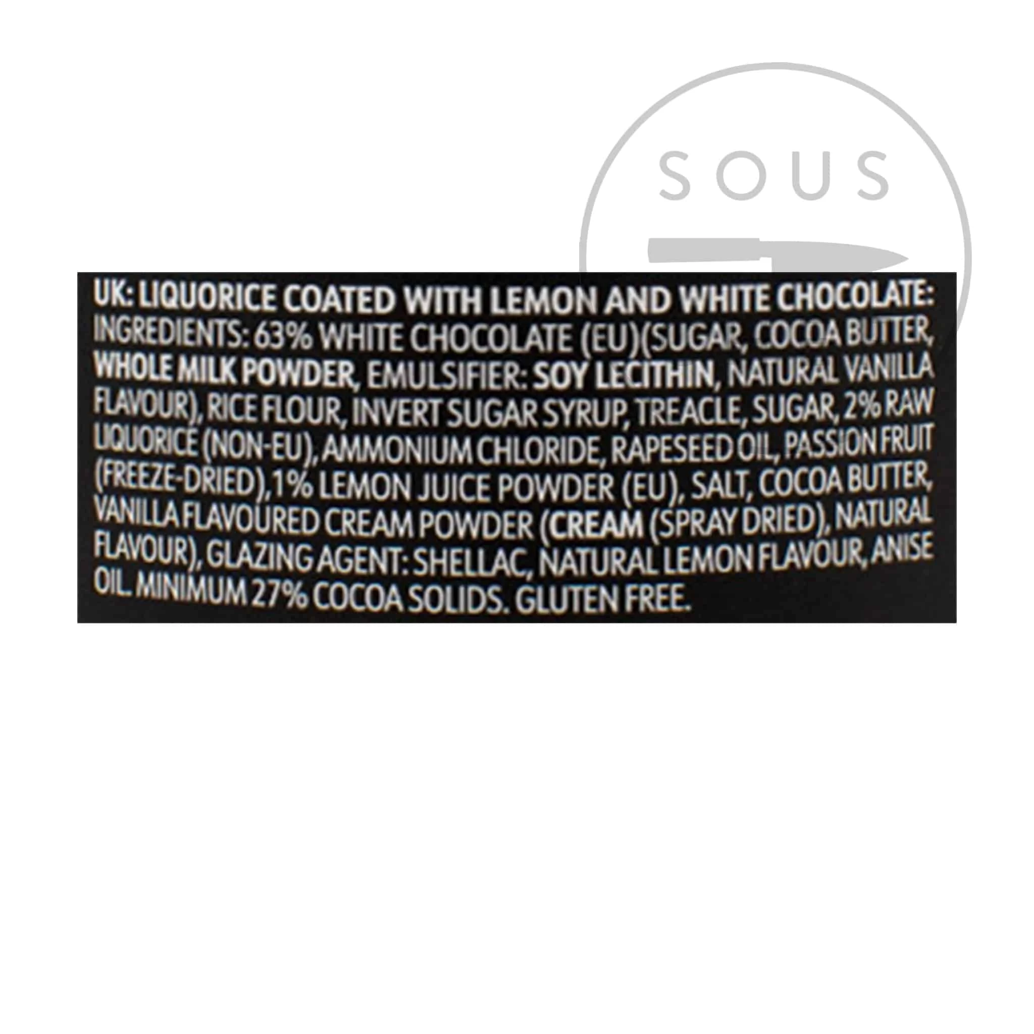 Lakrids Baerries - Læmon Mellow Yellow Liquorice 125g 4 Lakrids Baerries - Læmon Mellow Yellow Liquorice 125g