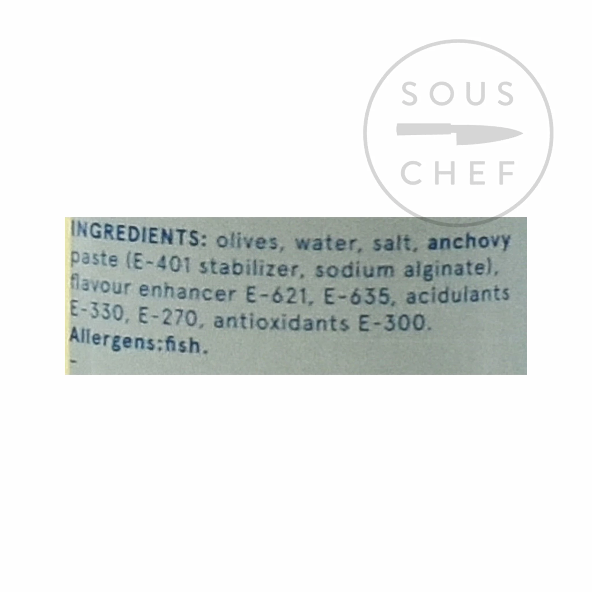 Pujado Solano Manzanilla Olives With Anchovy 350g 6 Pujado Solano Manzanilla Olives With Anchovy 350g