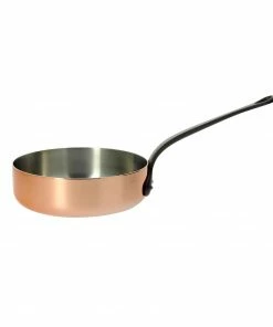 De Buyer Prima Matera Induction-Compatible Copper Saute Pan - Straight Cookware