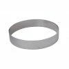 De Buyer Tall Stainless Steel Tart Ring 24cm