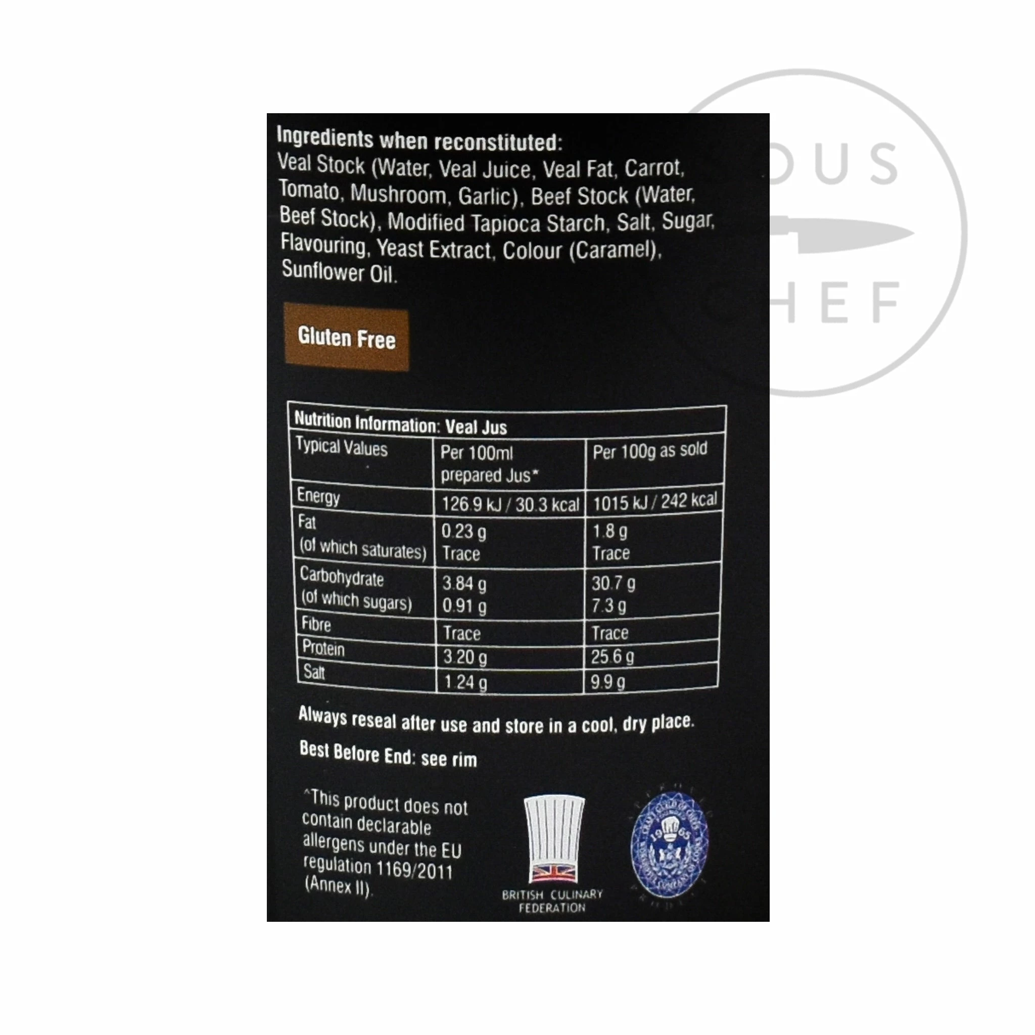 Essential Cuisine Premier Veal Jus 1kg 4 Essential Cuisine Premier Veal Jus 1kg