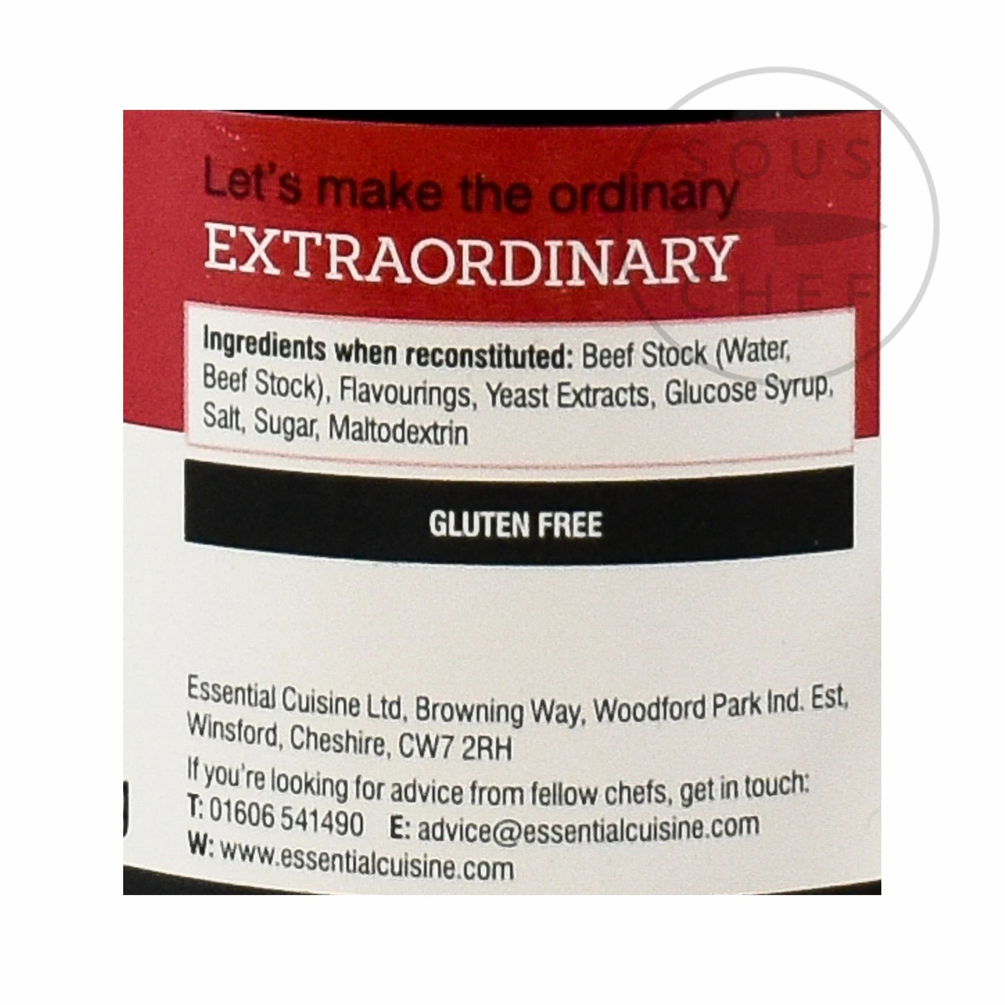 Ingredients Essential Cuisine Beef Glace 600g 5 Ingredients Essential Cuisine Beef Glace 600g