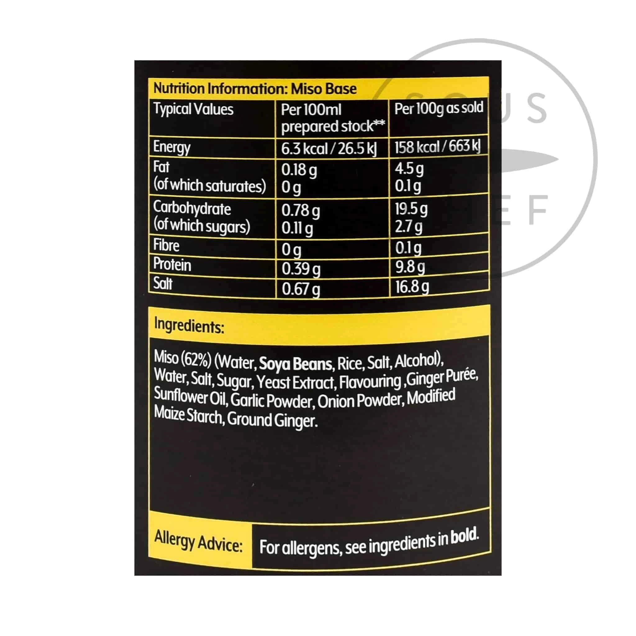 Essential Cuisine Asian Miso Base 1kg 4 Essential Cuisine Asian Miso Base 1kg