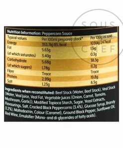 Essential Cuisine Peppercorn Sauce Base 800g