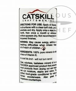 Catskills Mineral Oil For Chopping Boards 227ml Cookware