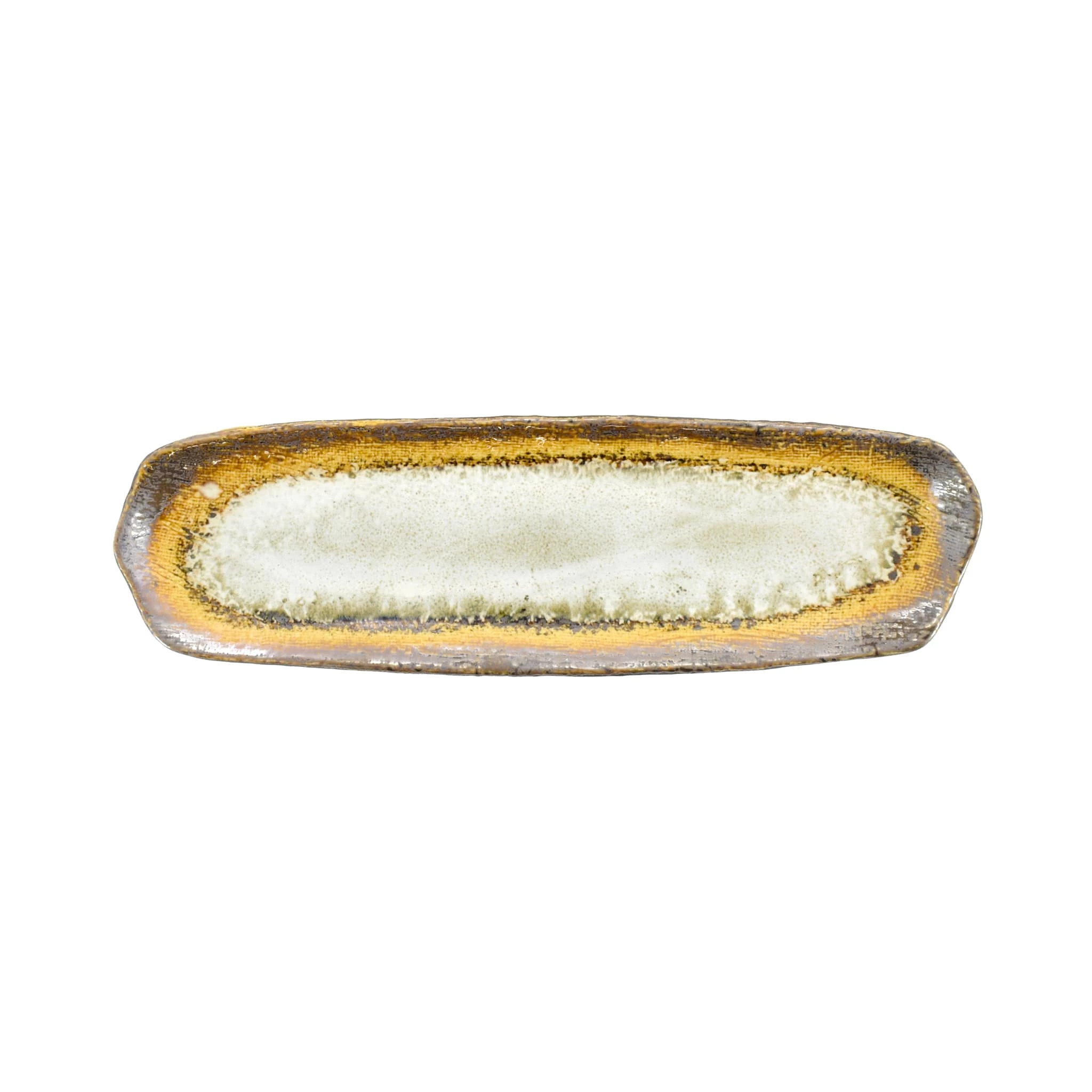 Kiji Stoneware & Ceramics White Glaze Sushi Platter Tableware 4 Kiji Stoneware & Ceramics White Glaze Sushi Platter Tableware