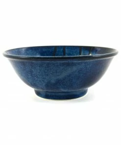 Kiji Stoneware & Ceramics Blue Sakura Ramen Bowl 8 Kiji Stoneware & Ceramics Blue Sakura Ramen Bowl