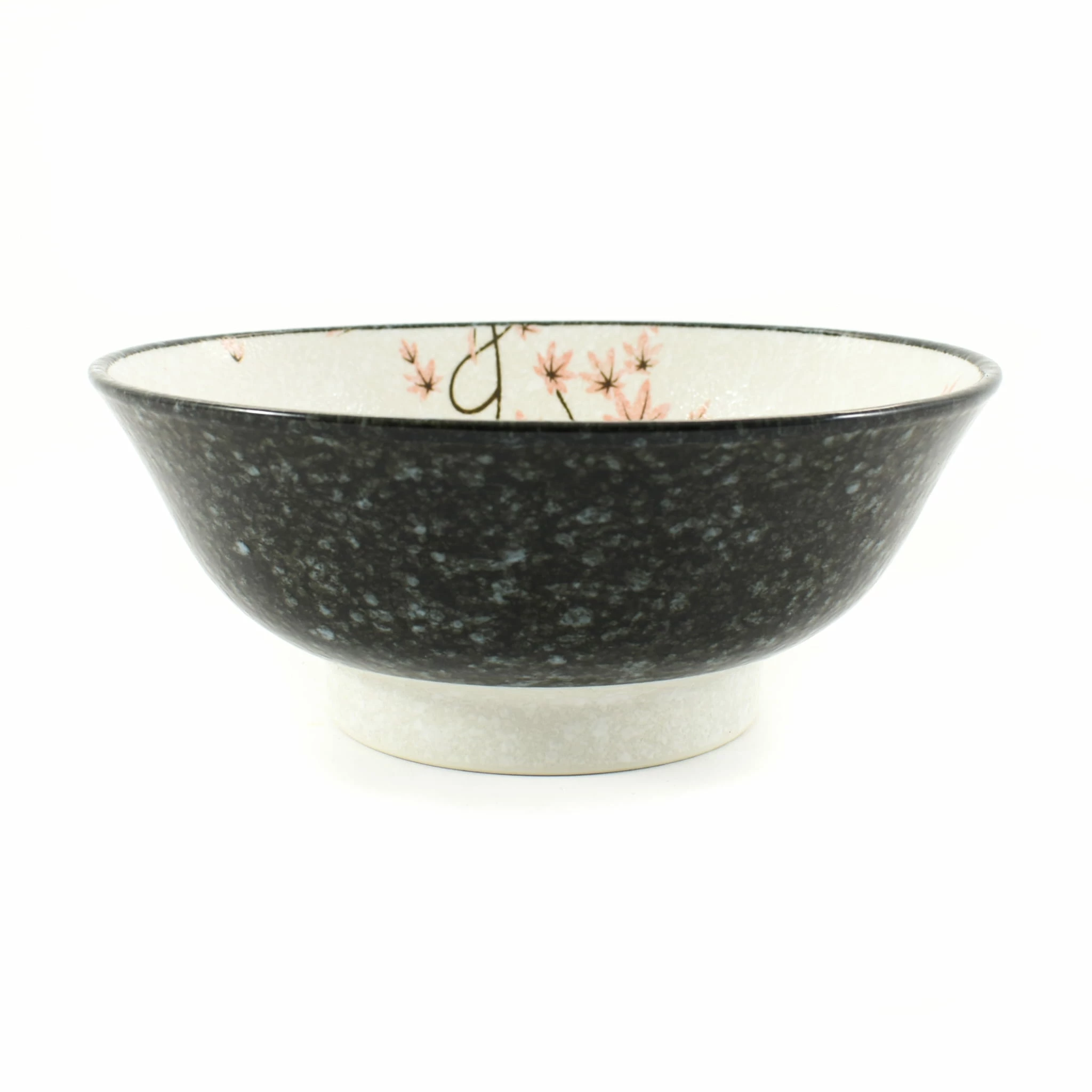 Kiji Stoneware & Ceramics Maple Leaf Ramen Bowl Tableware 3 Kiji Stoneware & Ceramics Maple Leaf Ramen Bowl Tableware