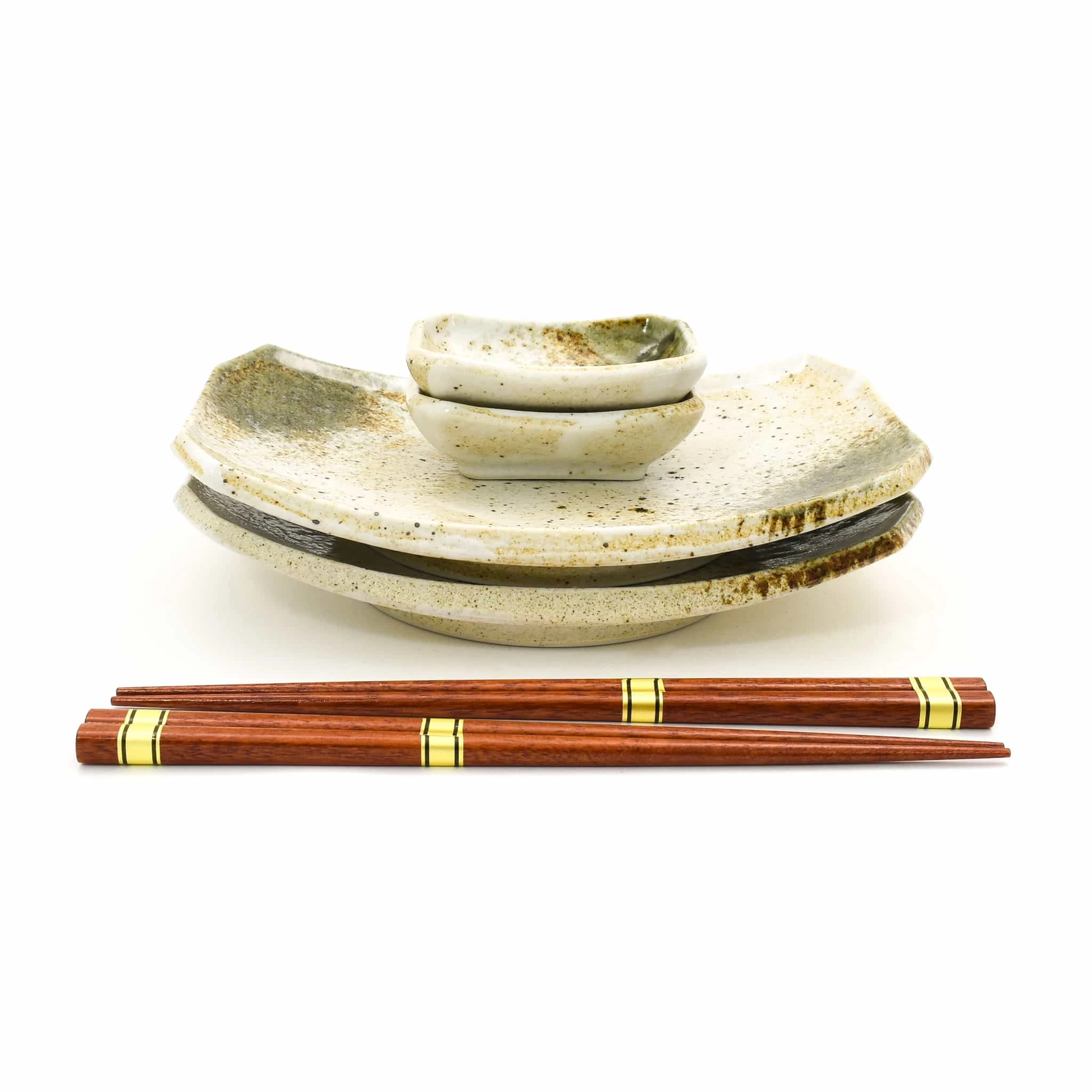 Kiji Stoneware & Ceramics Yukishino Sushi Set Tableware 5 Kiji Stoneware & Ceramics Yukishino Sushi Set Tableware