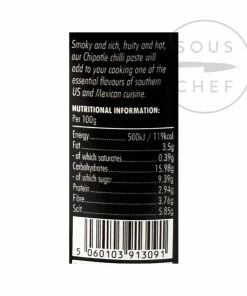 Centaur Ingredients Chipotle Chilli Paste 550g 9 Centaur Ingredients Chipotle Chilli Paste 550g
