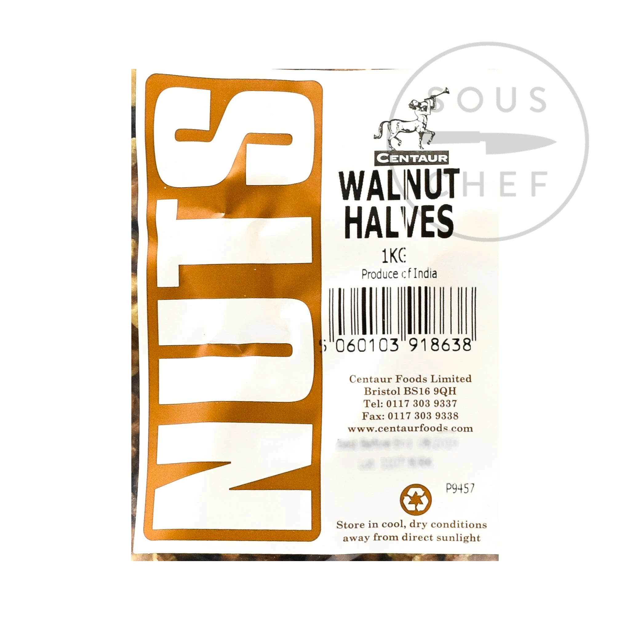 Centaur Walnut Halves 1kg 4 Centaur Walnut Halves 1kg