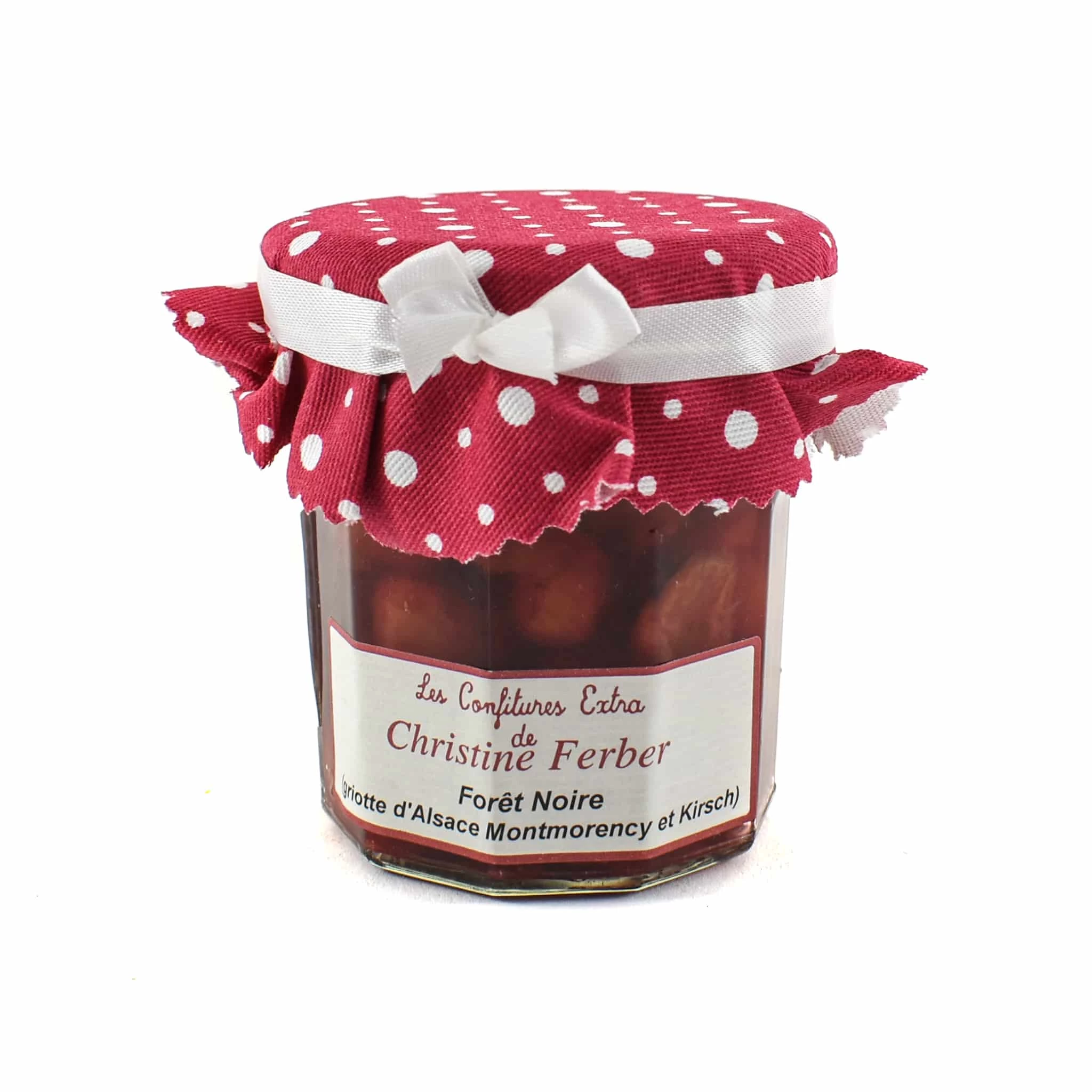 Ingredients Christine Ferber Black Forest Jam: Montmorency Sour Cherries And Kirsch 220g 3 Ingredients Christine Ferber Black Forest Jam: Montmorency Sour Cherries And Kirsch 220g