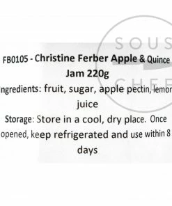 Short Dated Christine Ferber Apple & Quince Jam 220g Special Offers