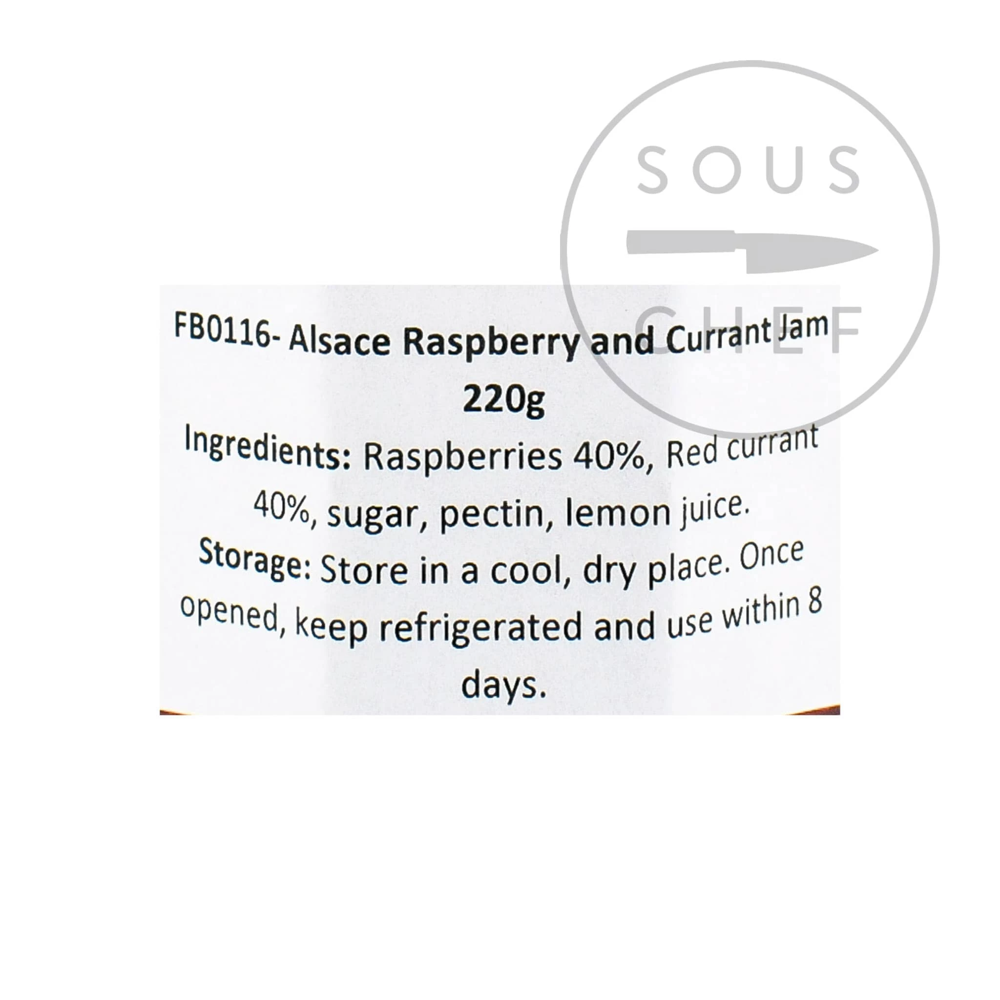 Christine Ferber Alsace Raspbery & Currant Jam 220g 4 Christine Ferber Alsace Raspbery & Currant Jam 220g
