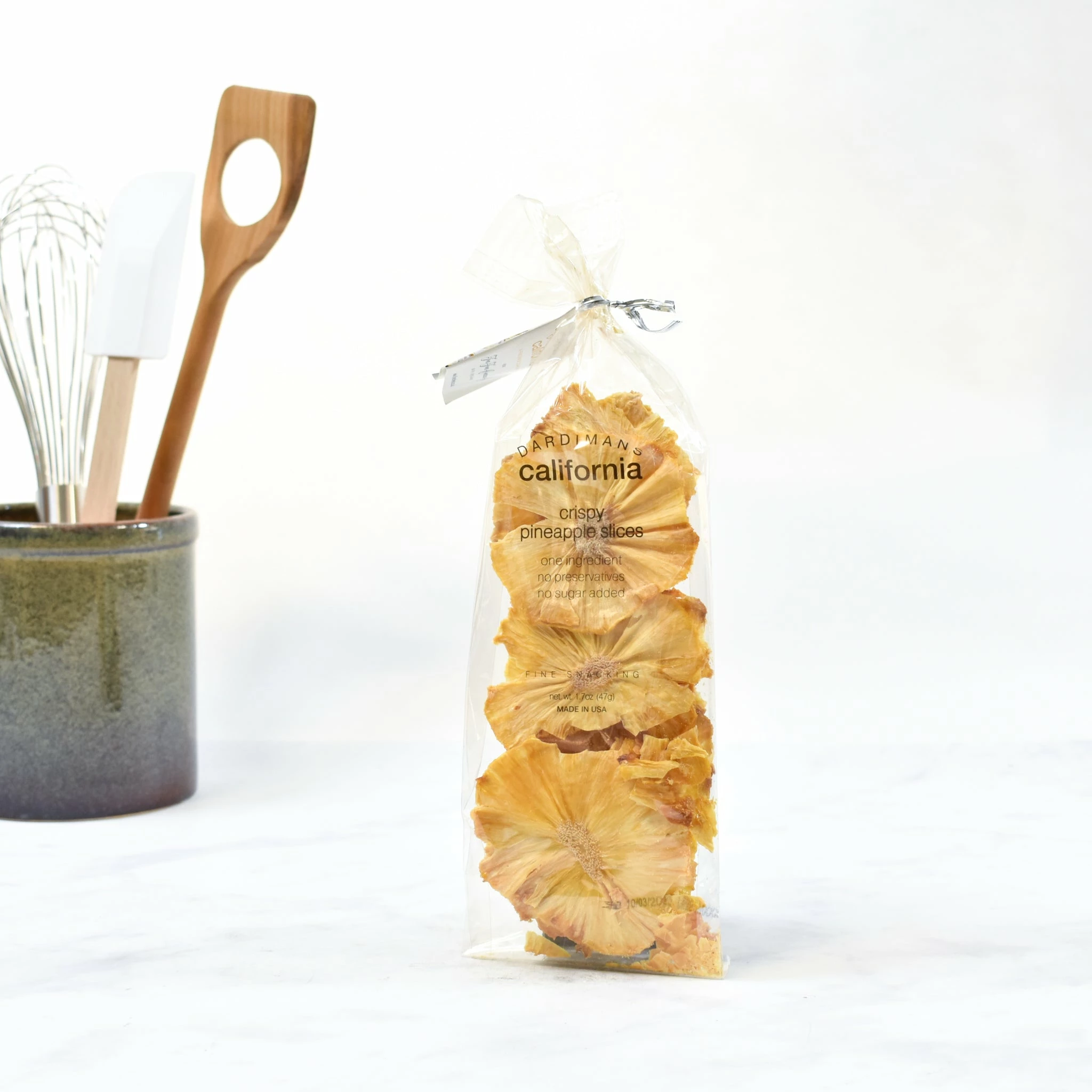 Dardiman's Ingredients Pineapple Crisps 47g 4 Dardiman's Ingredients Pineapple Crisps 47g