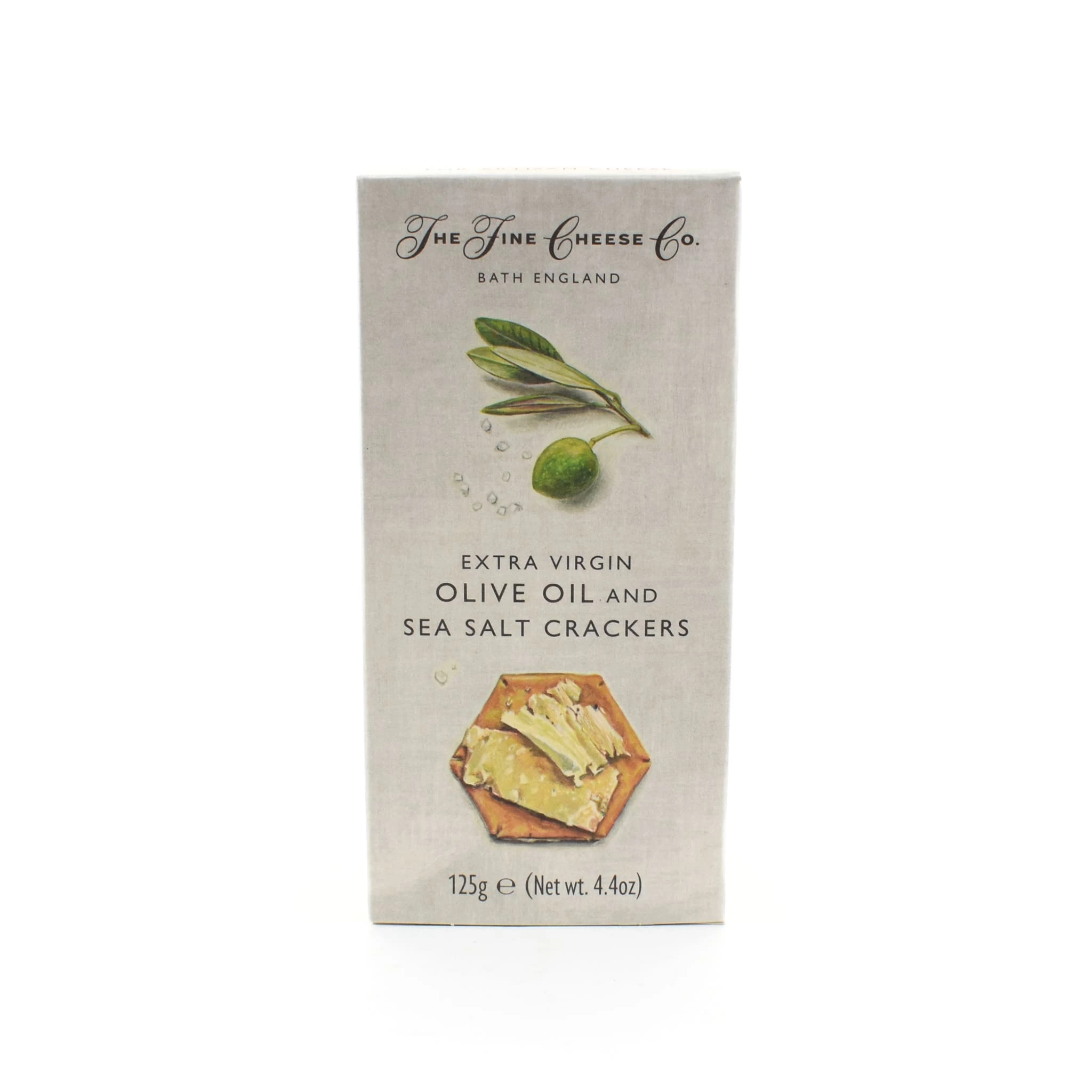 The Fine Cheese Co Ingredients Extra Virgin Olive Oil & Sea Salt Crackers 125g 3 The Fine Cheese Co Ingredients Extra Virgin Olive Oil & Sea Salt Crackers 125g