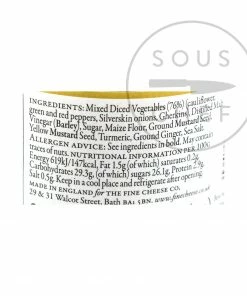 The Fine Cheese Co Ingredients Piccalilli 240g