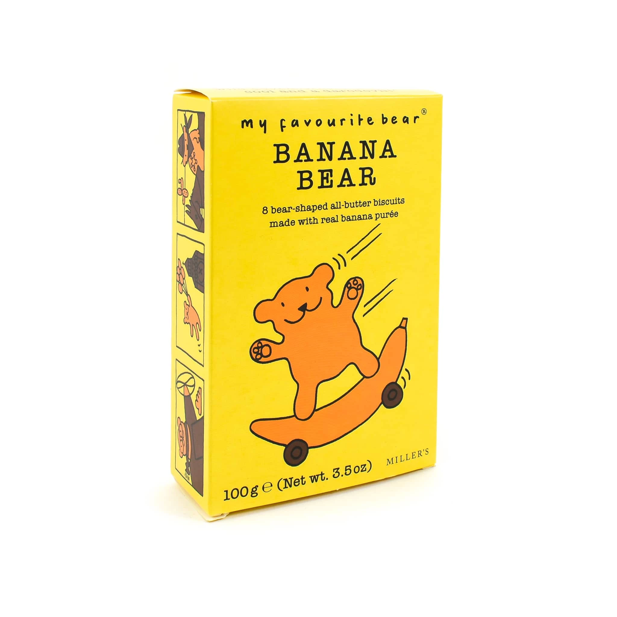 Artisan Biscuits Ingredients My Favourite Bear Banana Biscuits 100g 3 Artisan Biscuits Ingredients My Favourite Bear Banana Biscuits 100g