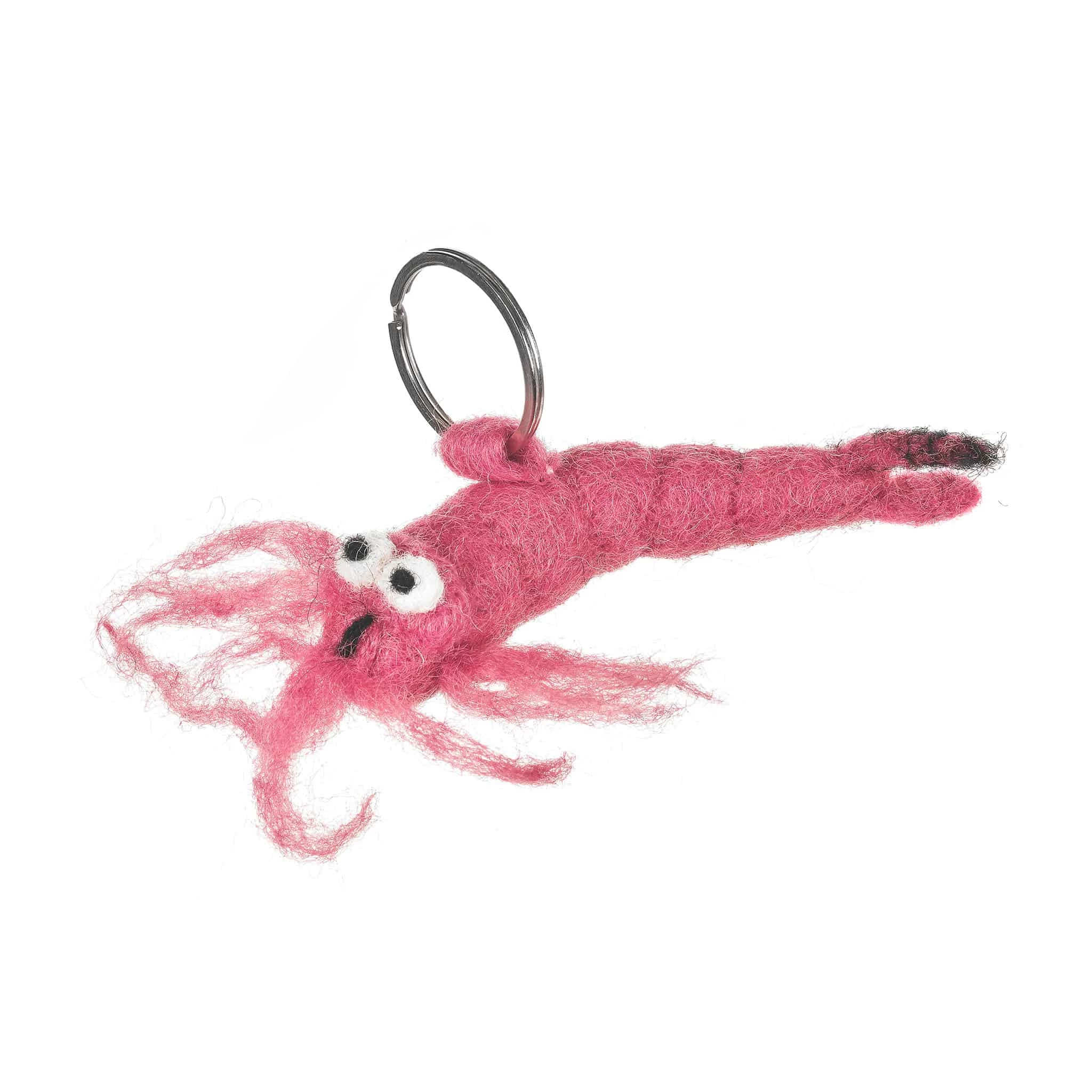 Felt So Good Prawn Felt Keyring Gifts 3 Felt So Good Prawn Felt Keyring Gifts