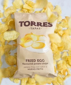 Torres Fried Egg Crisps 125g 9 Torres Fried Egg Crisps 125g