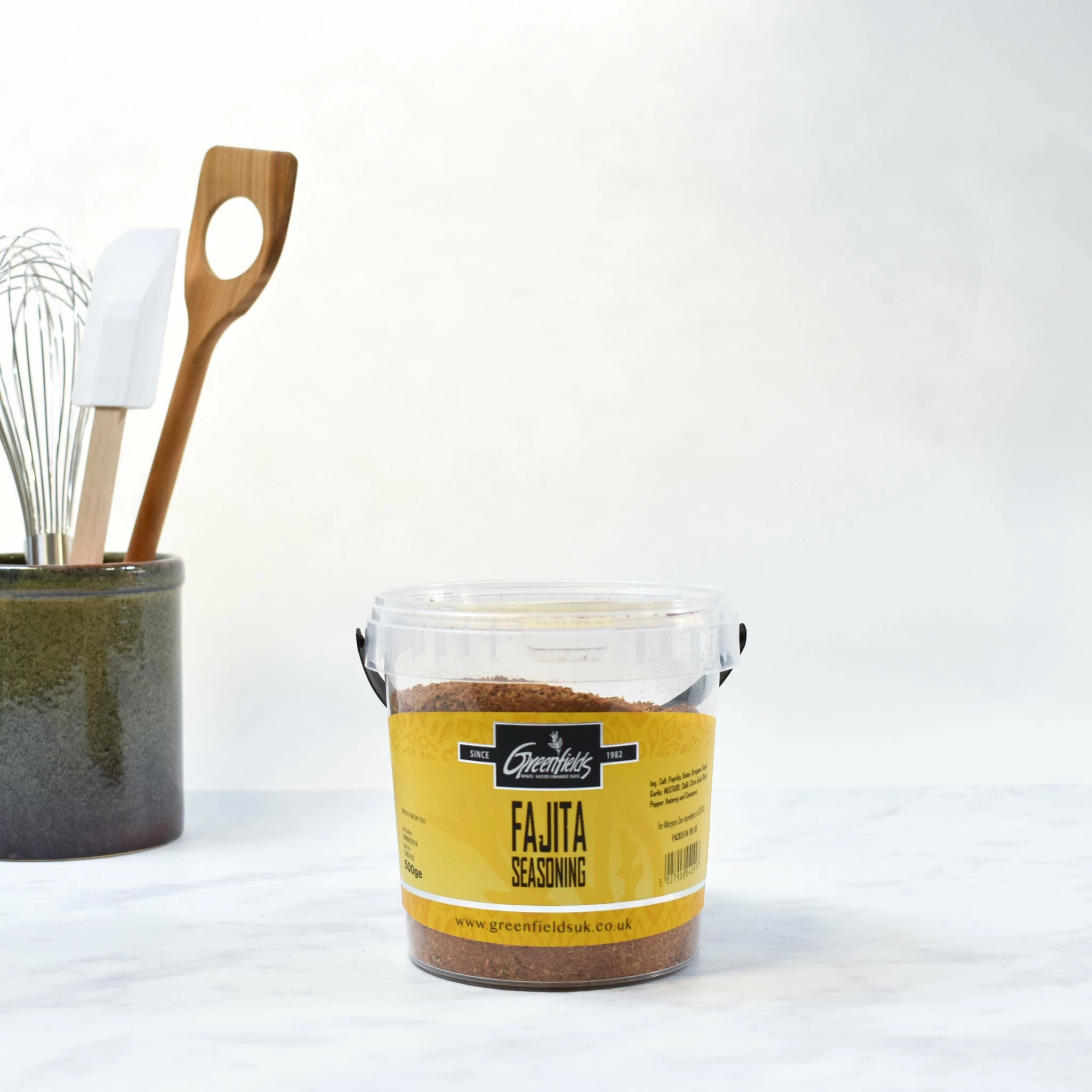 Greenfields Ingredients Fajita Seasoning Catering Size 4 Greenfields Ingredients Fajita Seasoning Catering Size