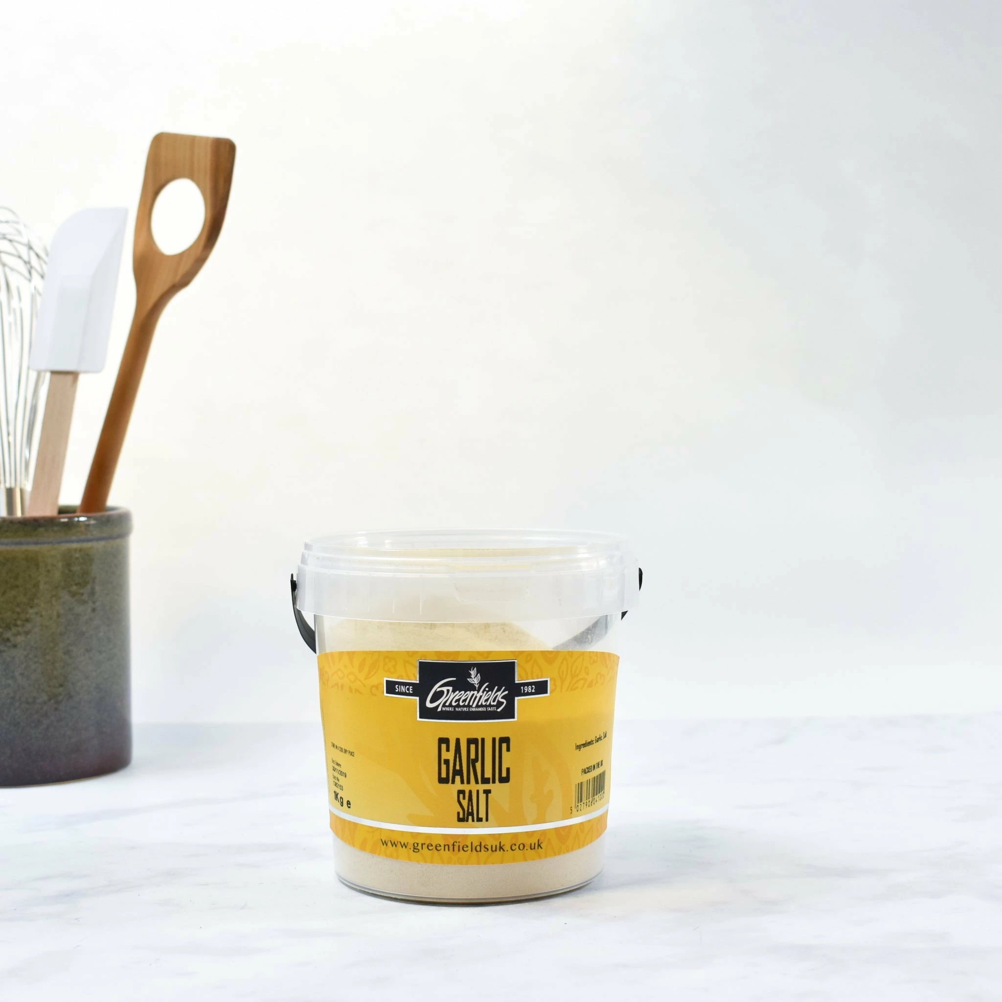 Greenfields Greenfields Short Dated Garlic Salt Catering Size 4 Greenfields Greenfields Short Dated Garlic Salt Catering Size