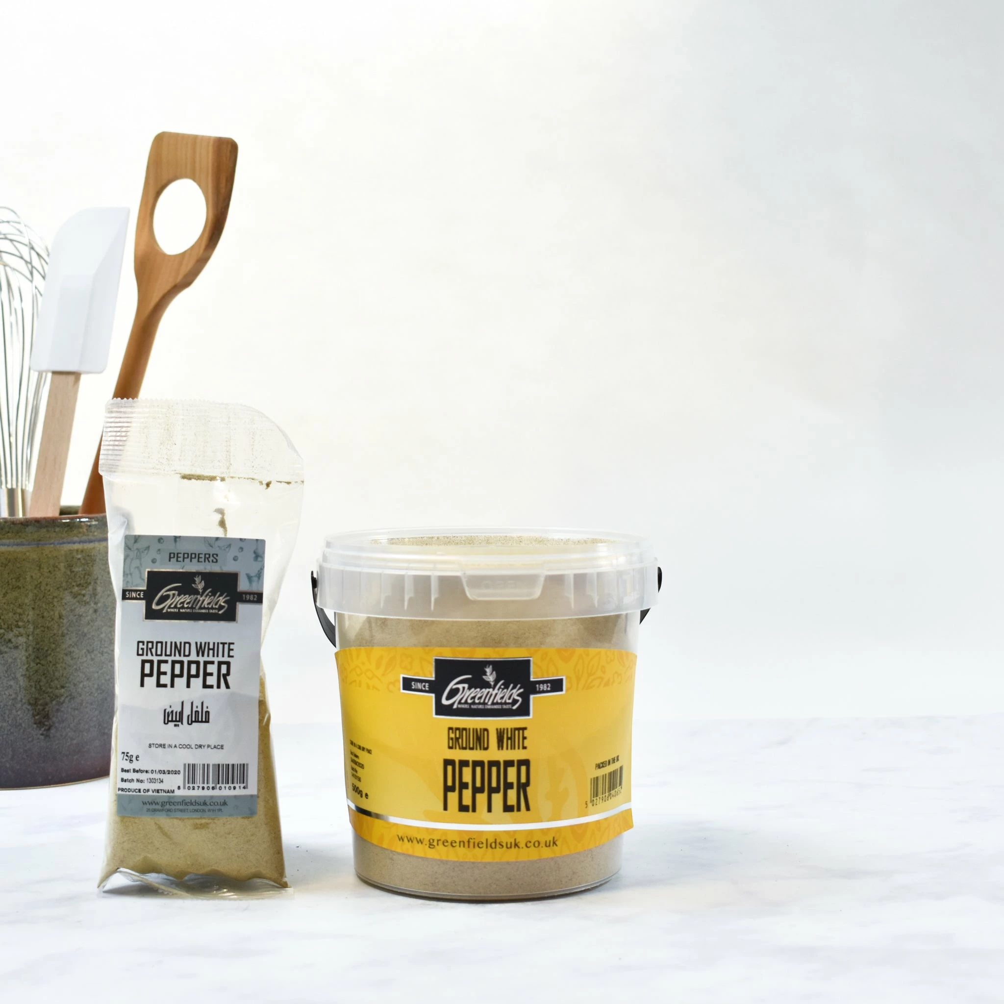 Greenfields Ground White Pepper Ingredients 4 Greenfields Ground White Pepper Ingredients