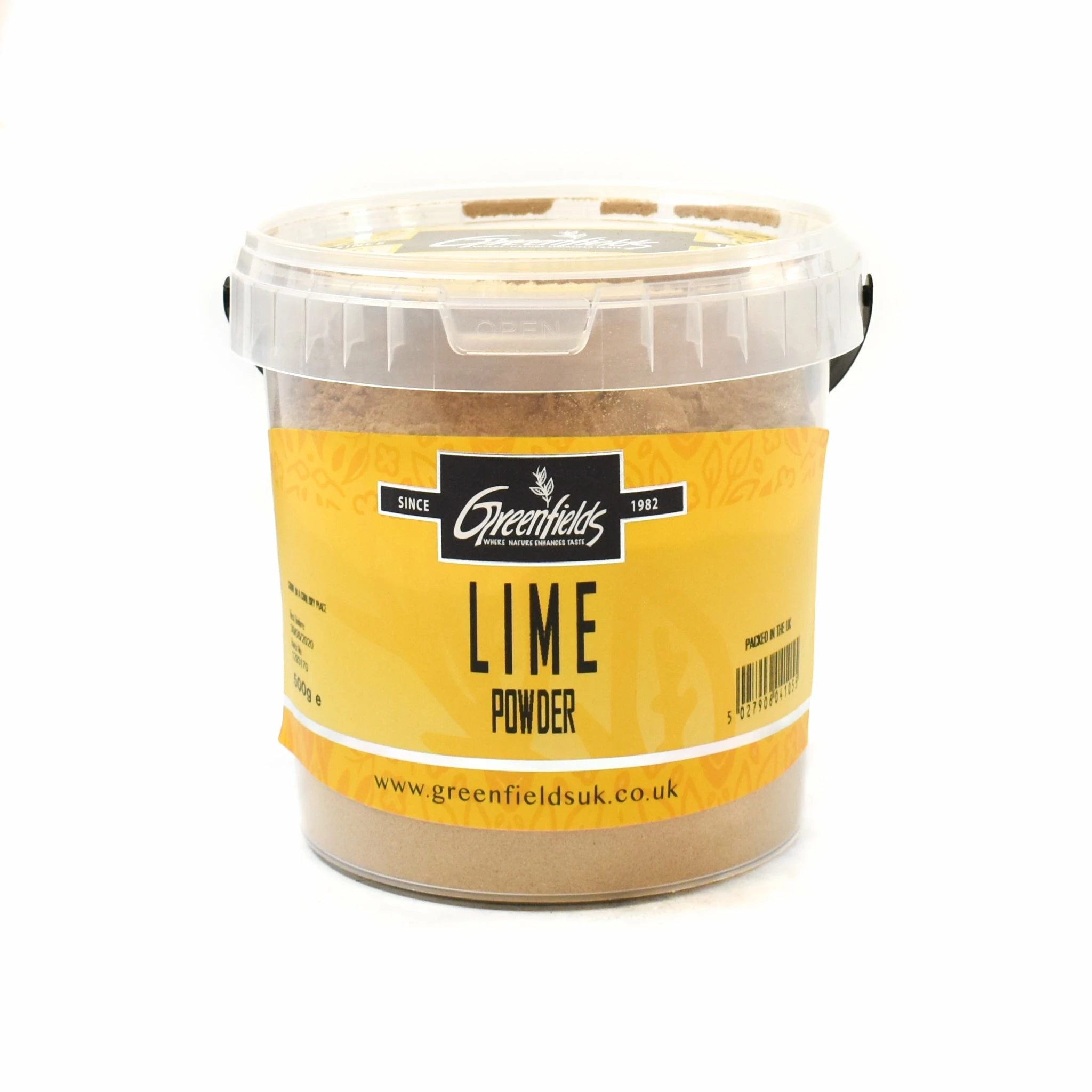 Greenfields Lime Powder Ingredients 4 Greenfields Lime Powder Ingredients