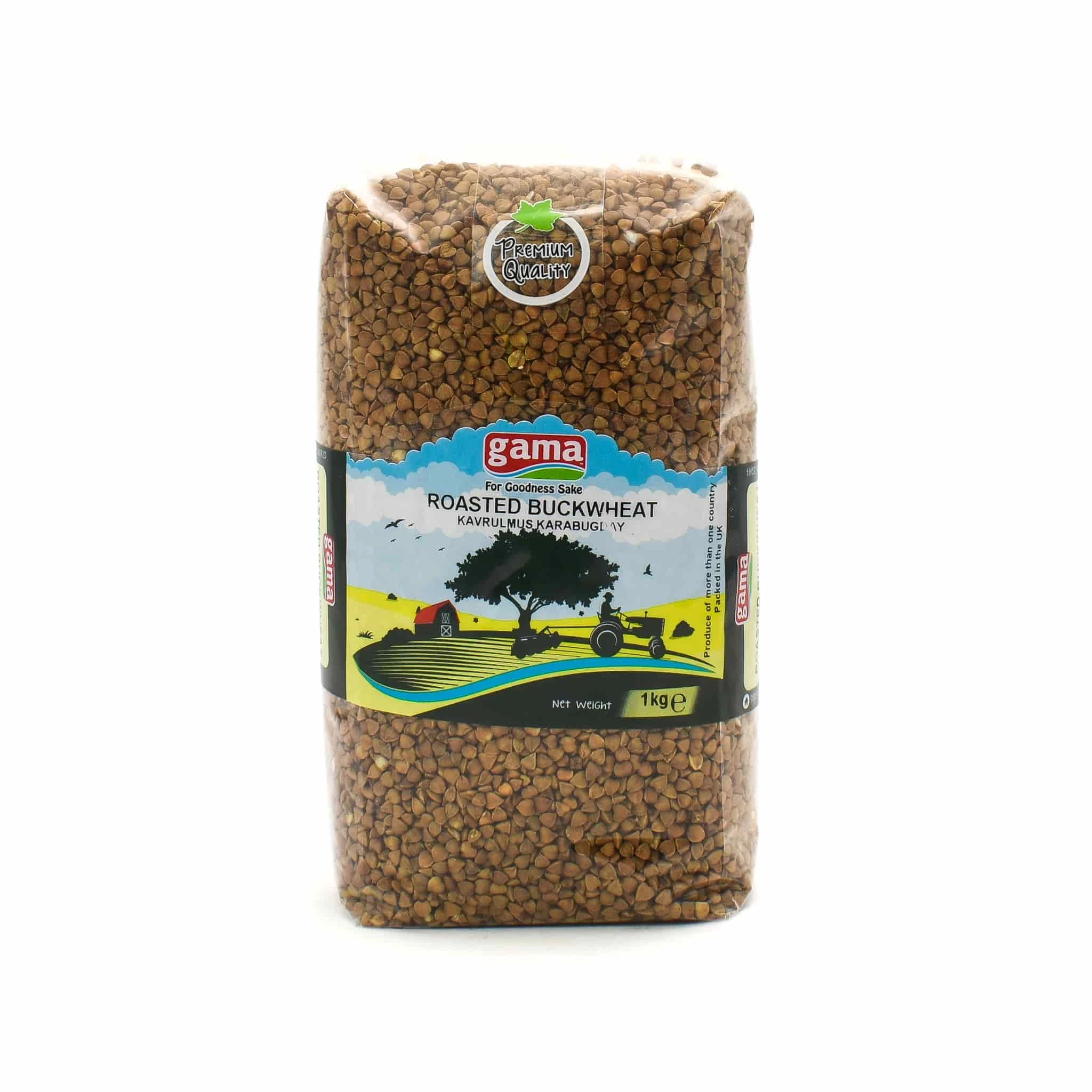 Gama Ingredients Roasted Buckwheat 1kg 3 Gama Ingredients Roasted Buckwheat 1kg