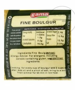Gama Fine Boulgur Wheat 1kg 7 Gama Fine Boulgur Wheat 1kg