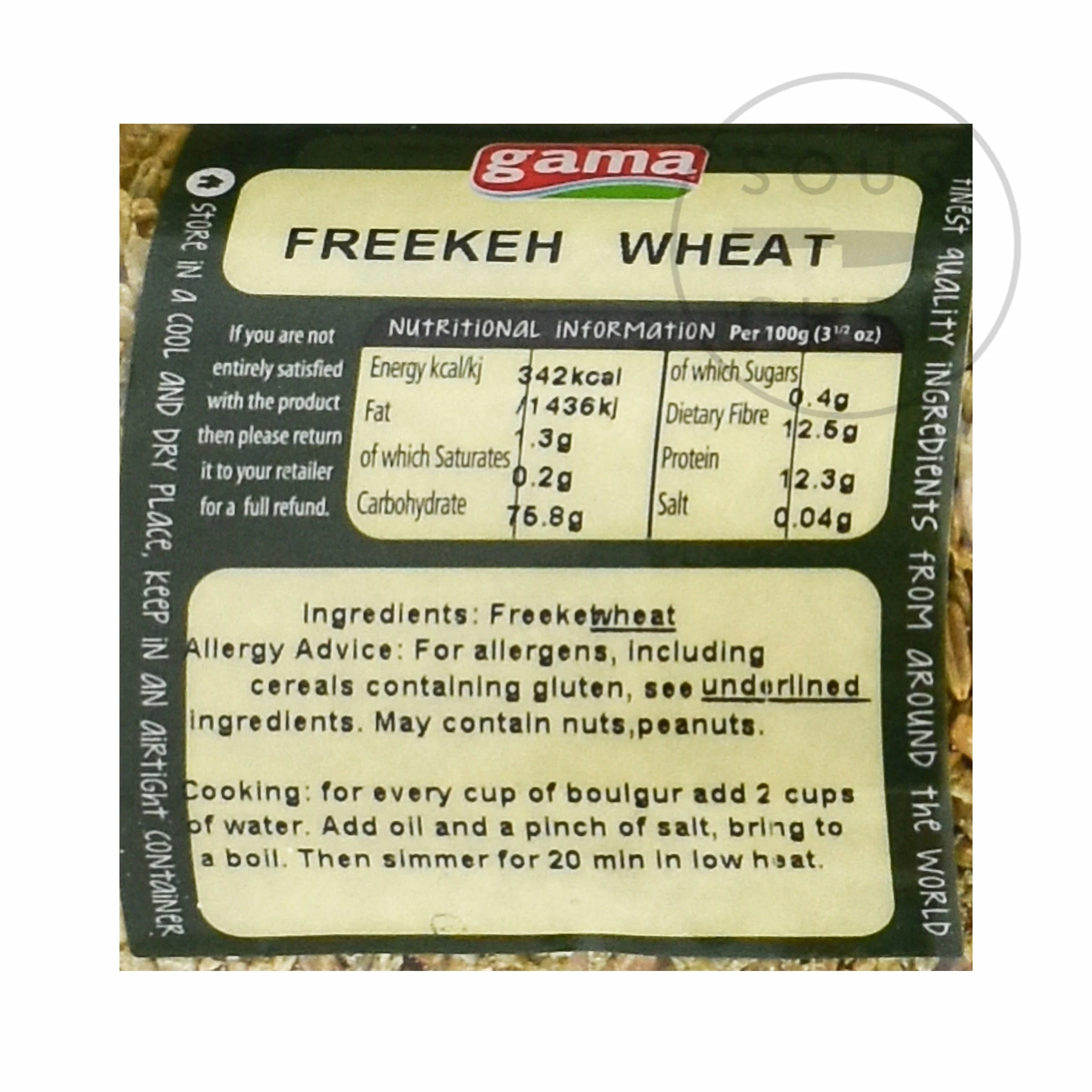 Gama Whole Freekeh 1kg 4 Gama Whole Freekeh 1kg