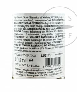 Ingredients Giuseppe Giusti Balsamic Vinegar Historical Collection In Wooden Casket 10 Ingredients Giuseppe Giusti Balsamic Vinegar Historical Collection In Wooden Casket