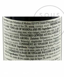 Ingredients Giuseppe Giusti Infused Balsamic Vinegar Collection - Truffle, Fig & Raspberry 8 Ingredients Giuseppe Giusti Infused Balsamic Vinegar Collection - Truffle, Fig & Raspberry