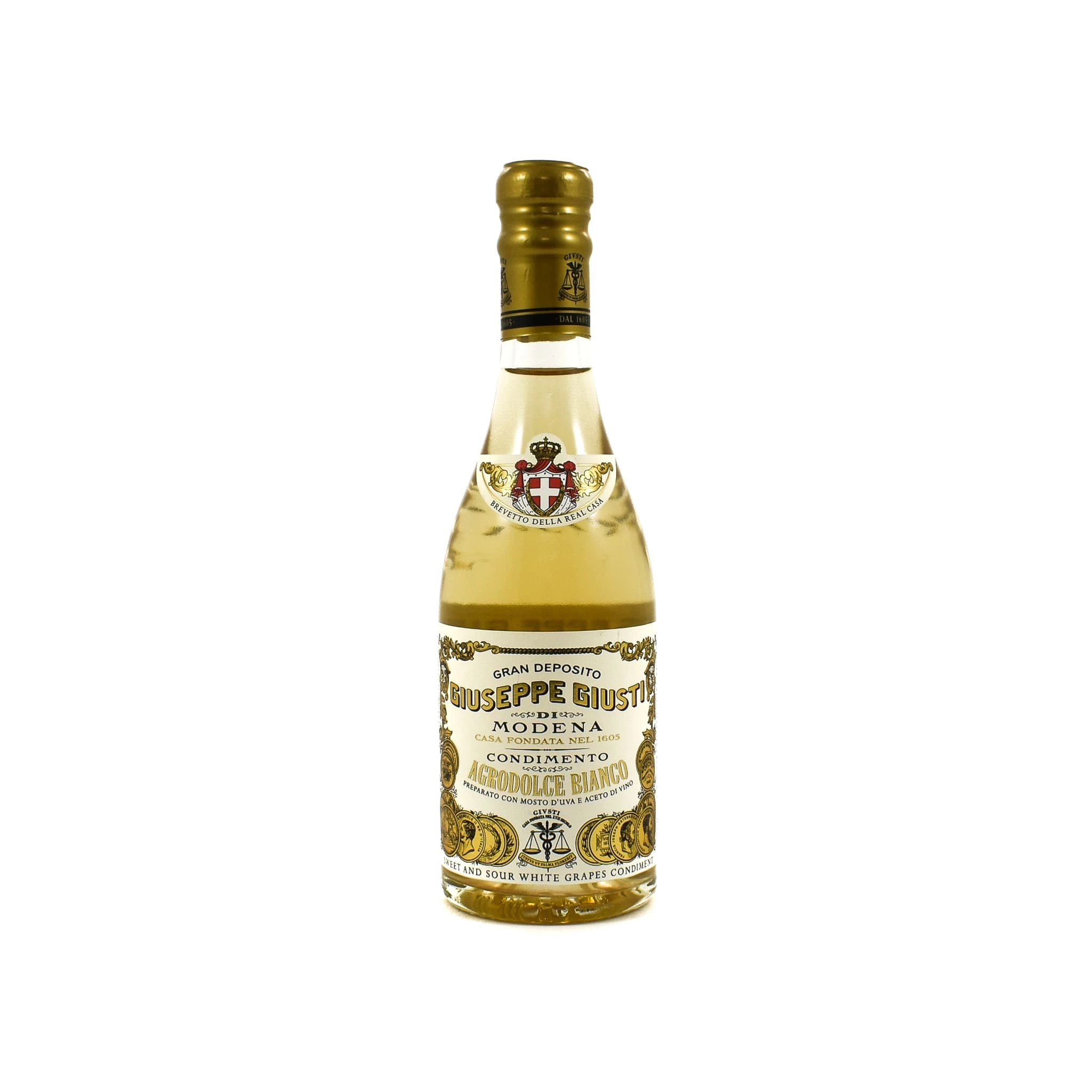 Giuseppe Giusti Sweet & Sour White Balsamic Condiment 5 Year Aged 250ml Ingredients 3 Giuseppe Giusti Sweet & Sour White Balsamic Condiment 5 Year Aged 250ml Ingredients