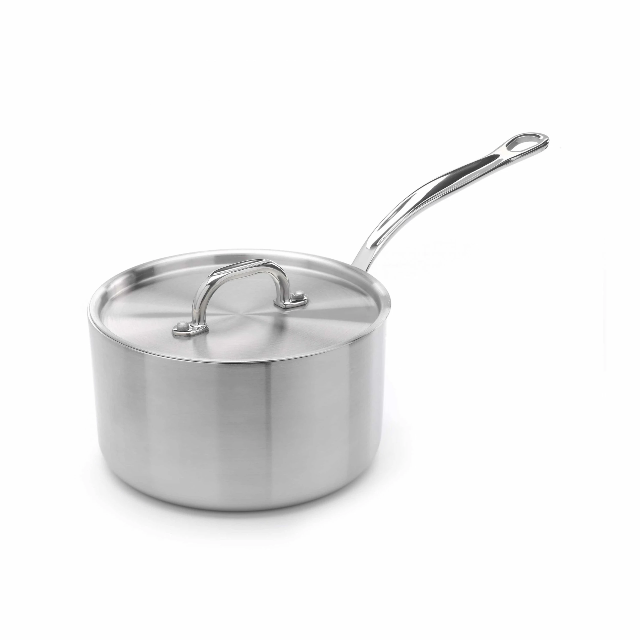 Samuel Groves Stainless Steel Saucepan With Copper Core & Lid Cookware 5 Samuel Groves Stainless Steel Saucepan With Copper Core & Lid Cookware