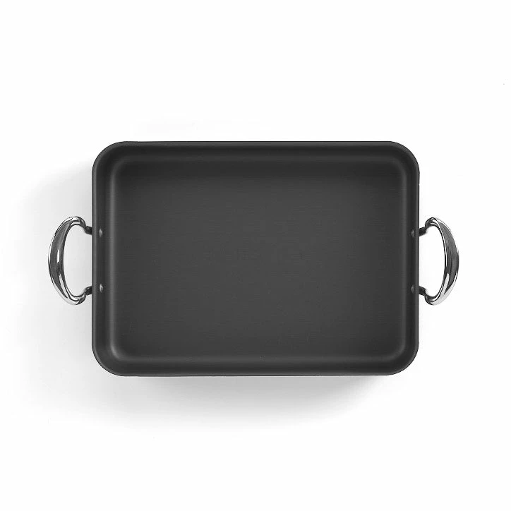 Samuel Groves Mermaid Hard Anodised Roasting Dish With Cast Handles 5 Samuel Groves Mermaid Hard Anodised Roasting Dish With Cast Handles