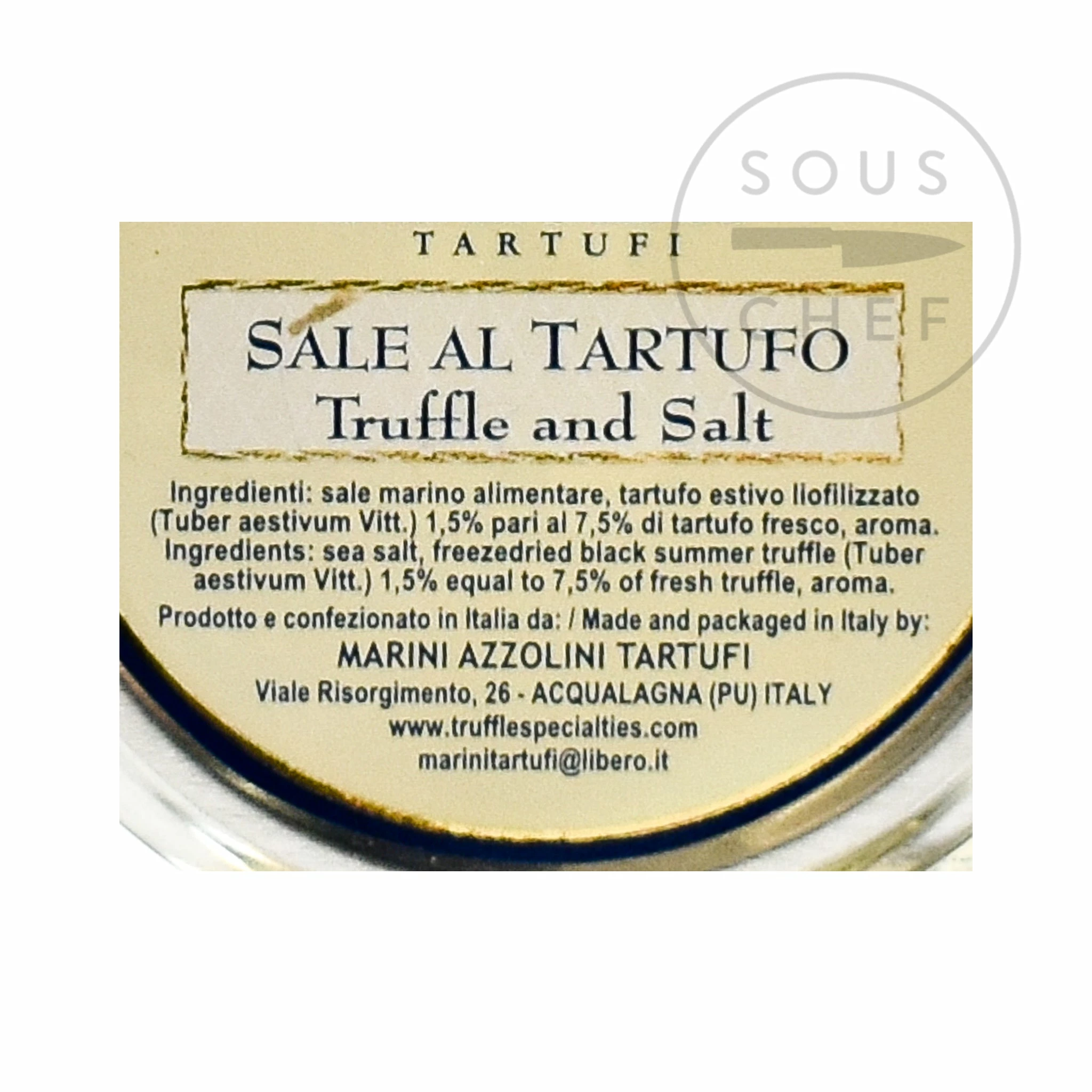 Marini Azzolini Truffle Salt 100g 5 Marini Azzolini Truffle Salt 100g