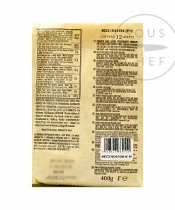 Ingredients Rummo Gluten Free Mezzi Rigatoni 400g 6 Ingredients Rummo Gluten Free Mezzi Rigatoni 400g