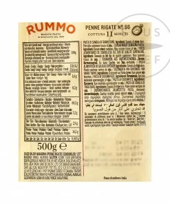 Rummo Penne Rigate 500g 6 Rummo Penne Rigate 500g