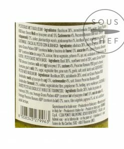 Rummo Basil Pesto 190g Ingredients