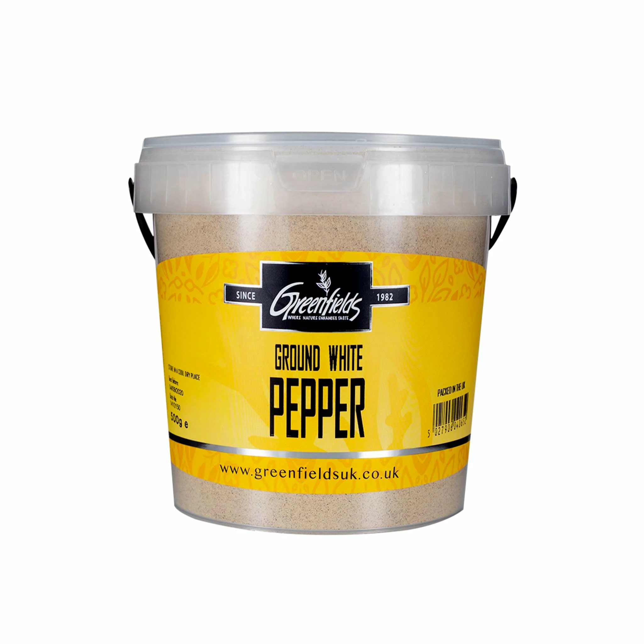 Greenfields Ground White Pepper Ingredients 5 Greenfields Ground White Pepper Ingredients