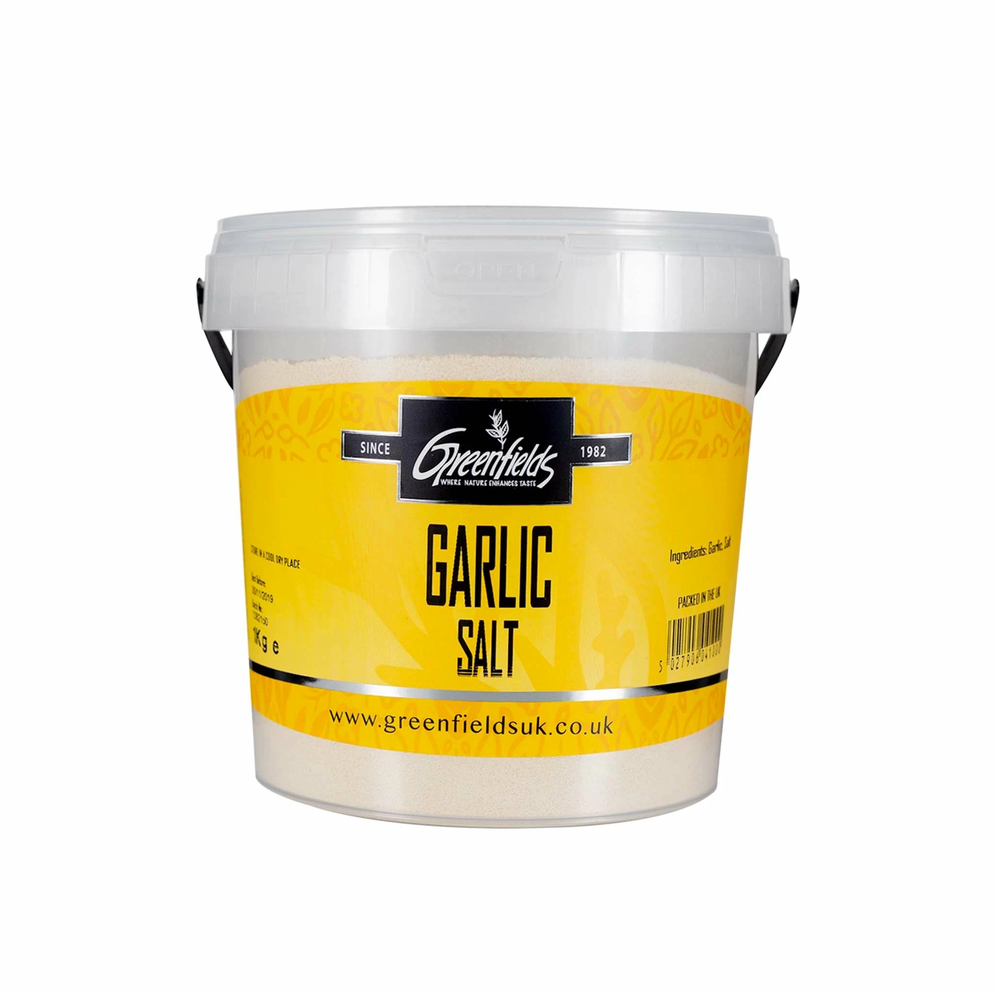 Greenfields Greenfields Short Dated Garlic Salt Catering Size 3 Greenfields Greenfields Short Dated Garlic Salt Catering Size