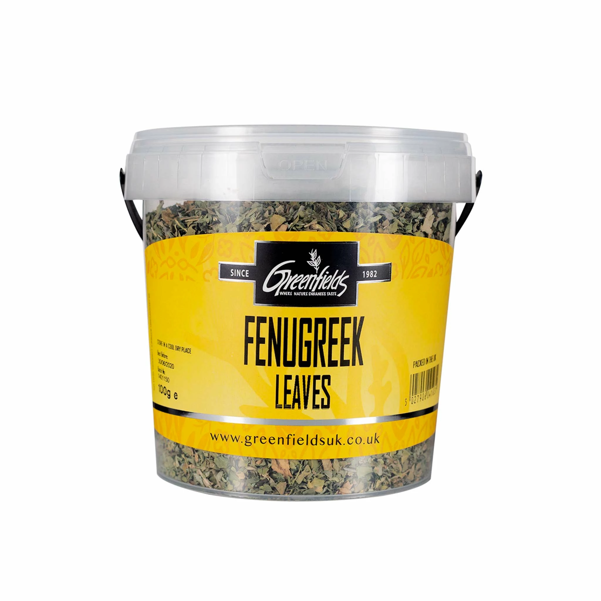 Greenfields Fenugreek Leaves Catering Size 3 Greenfields Fenugreek Leaves Catering Size
