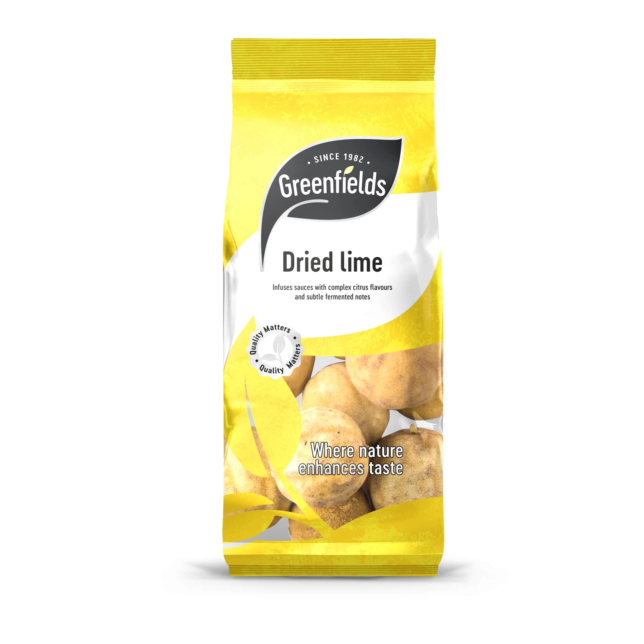 Greenfields Dried White Lime 60g Ingredients 3 Greenfields Dried White Lime 60g Ingredients