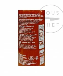 Ingredients Flying Goose Sriracha - Extra Garlic 455ml 11 Ingredients Flying Goose Sriracha - Extra Garlic 455ml