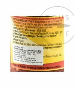 Pantai Sambal Oelek 227g Ingredients