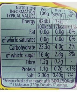 Ingredients MAGGI Chilli Garlic Sauce 305g