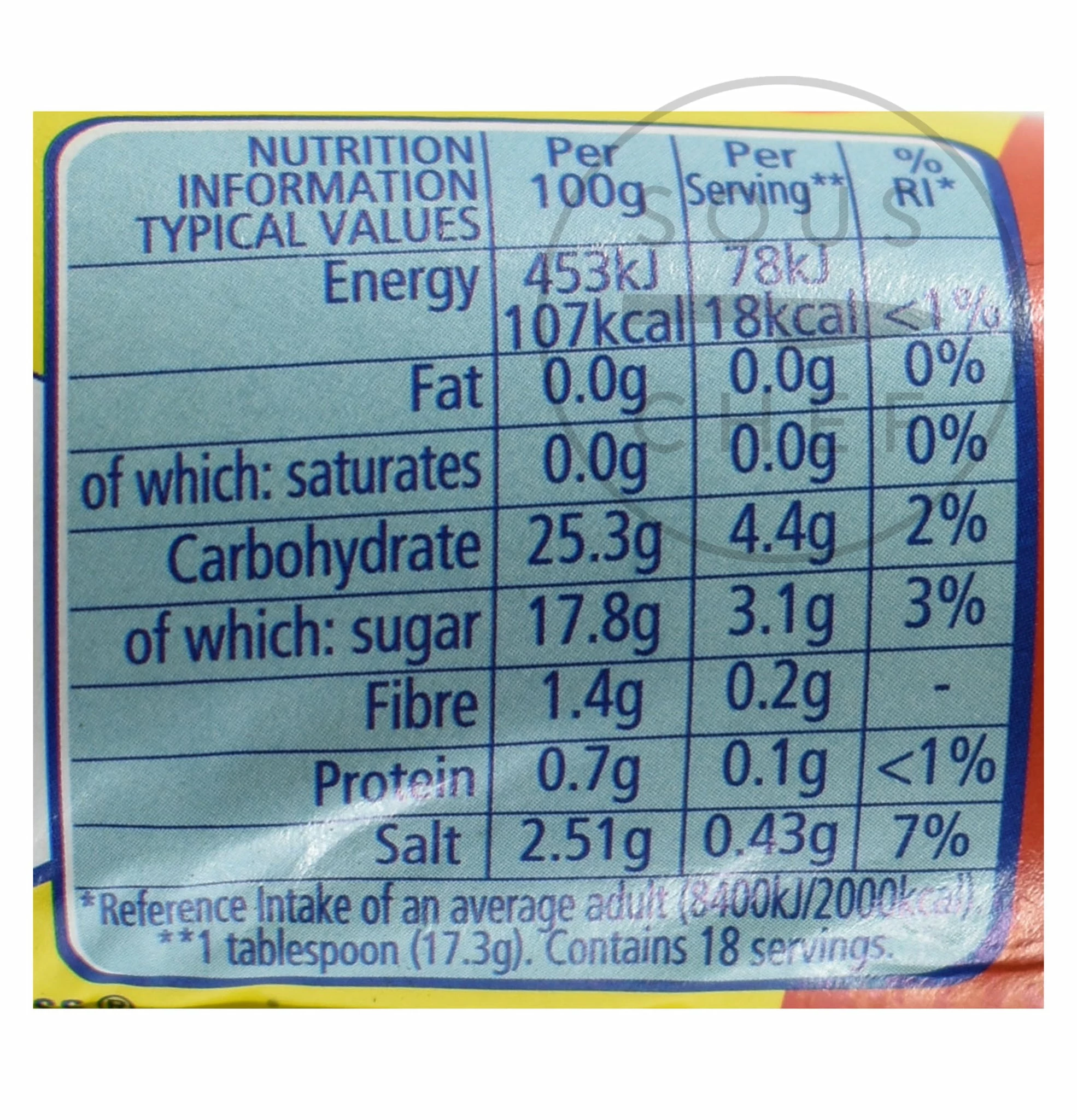 MAGGI Extra Hot Chilli Sauce 320g Ingredients 5 MAGGI Extra Hot Chilli Sauce 320g Ingredients