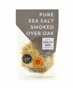 Halen M么n Oak Smoked Sea Salt 100g